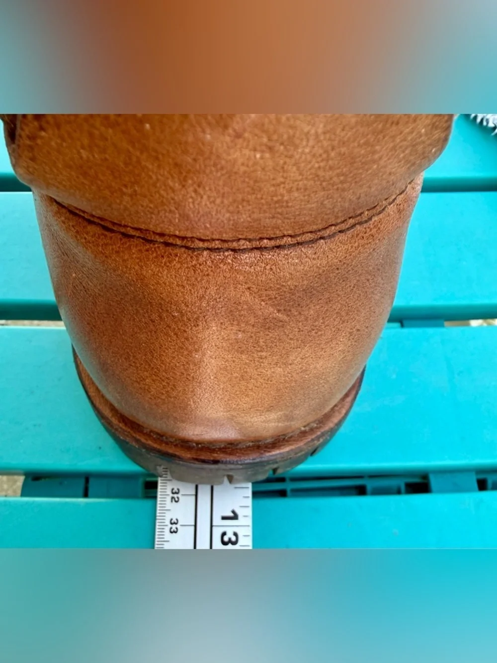 🧥 UGG Australia Beacon Men’s Brown Leather Sheepskin Boots Sz 11